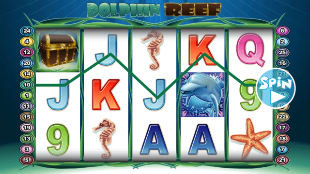 Характеристики слота Dolphin Reef 8