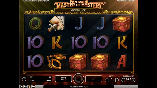 Бонусная игра Fantasini: Master Of Mystery 7