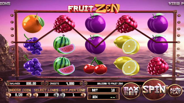 Бонусная игра Fruit Zen 2