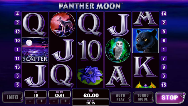 Бонусная игра Panther Moon 3