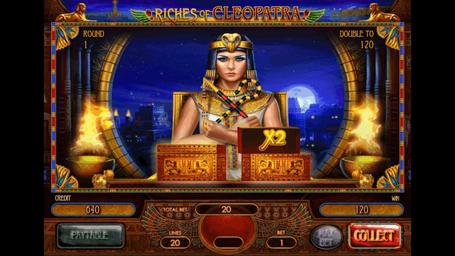 Характеристики слота Riches Of Cleopatra 7