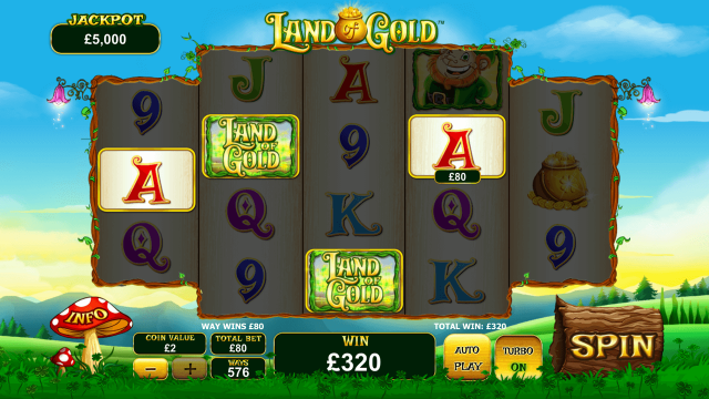 Игровой интерфейс Land Of Gold 8